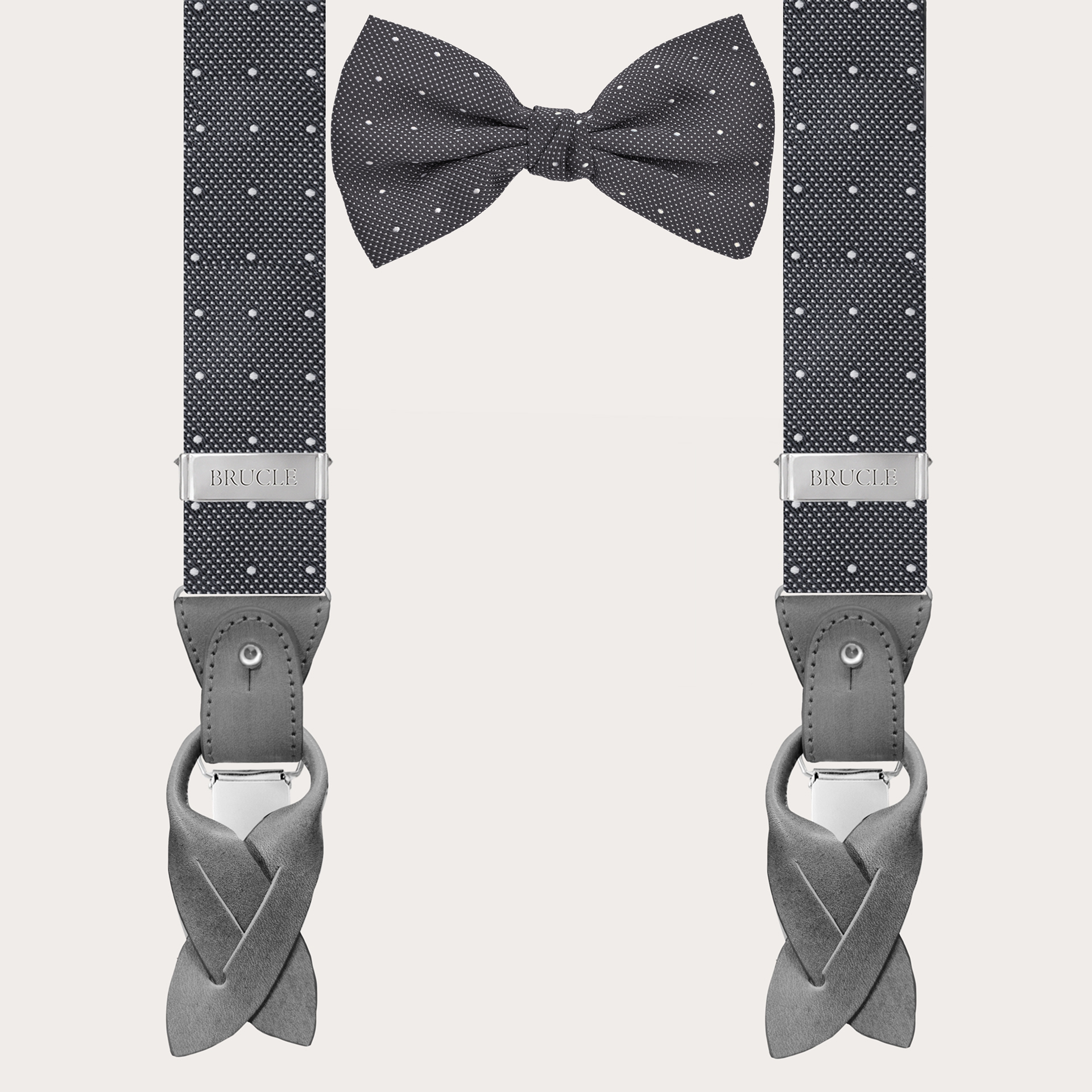 suspenders bow tie set