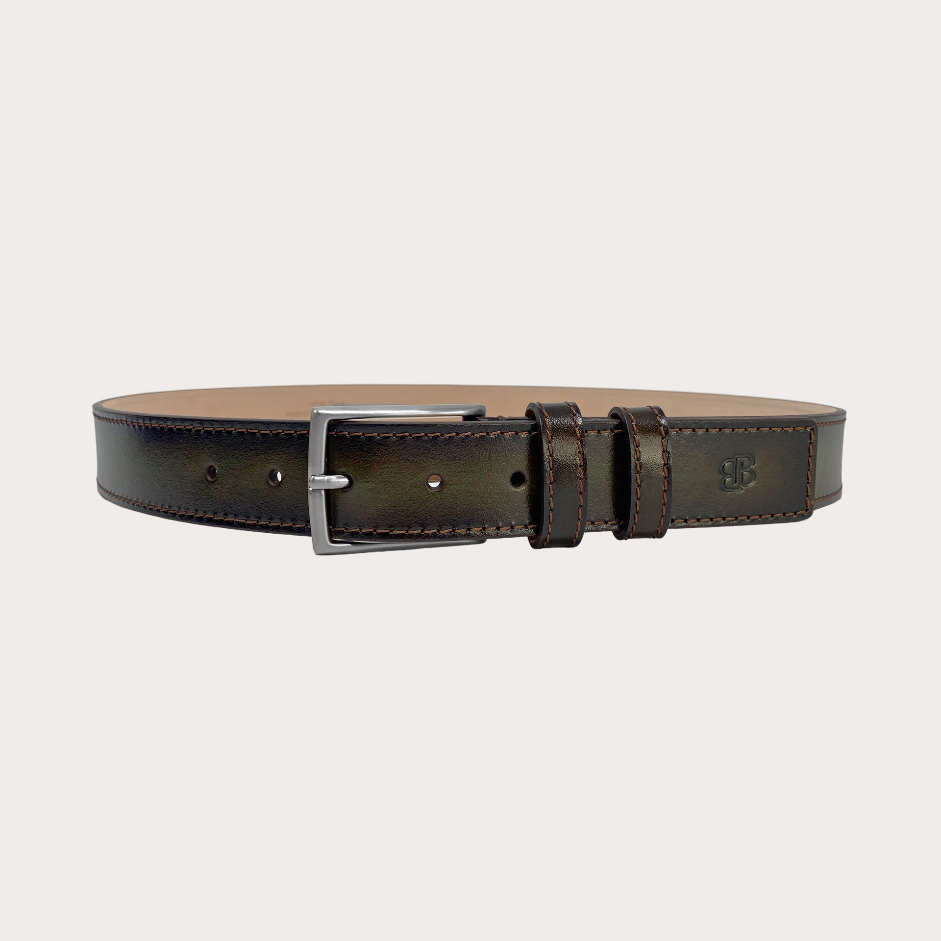 Ceinture Paul Smith Taille 30 - Cuir Fabriqué Main En Italie - Très Rare - Neuf Avec étiquettes