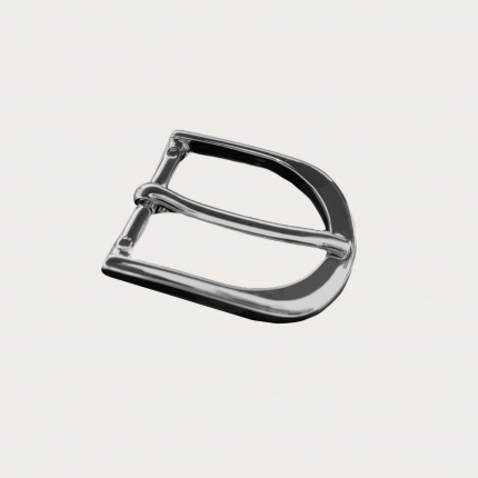 Polished nickel free buckle for 30 mm belts