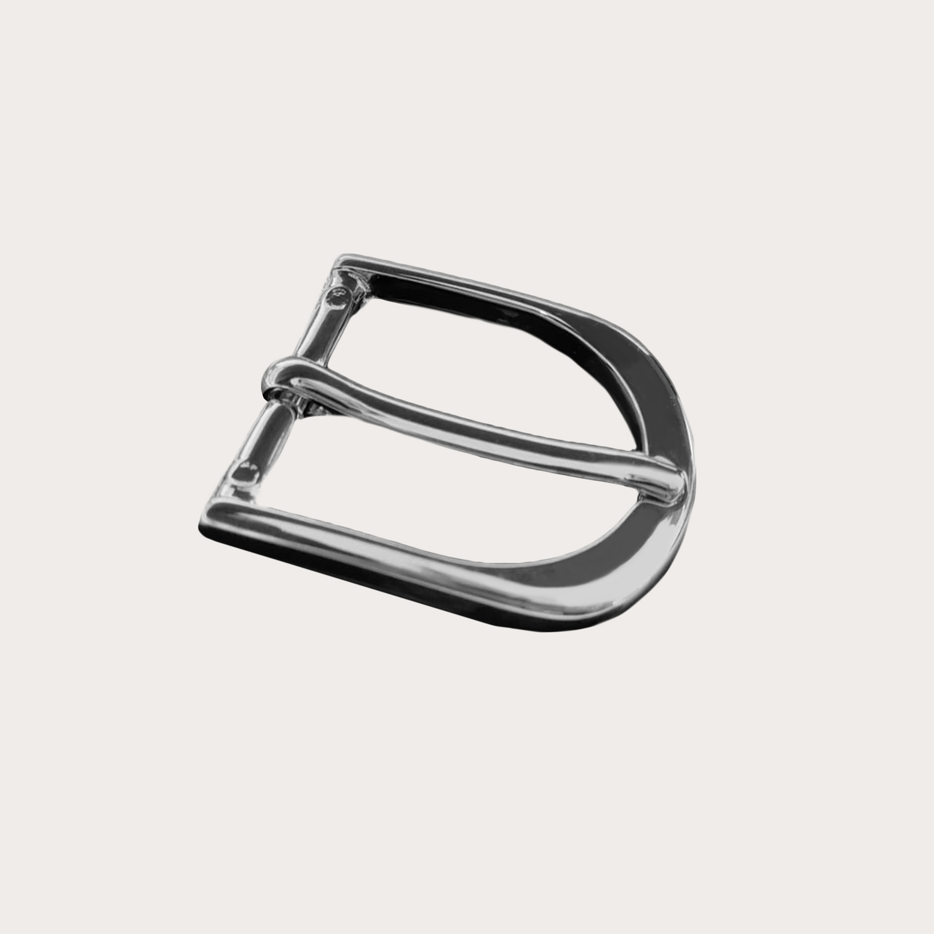 BRUCLE Polished nickel free buckle for 30 mm belts