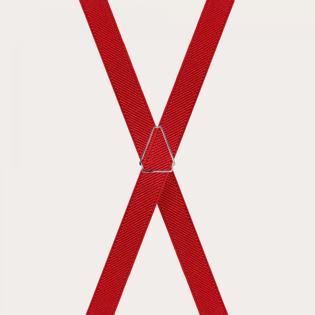 BRUCLE Tirantes en forma de X para niños y adolescentes, rojo