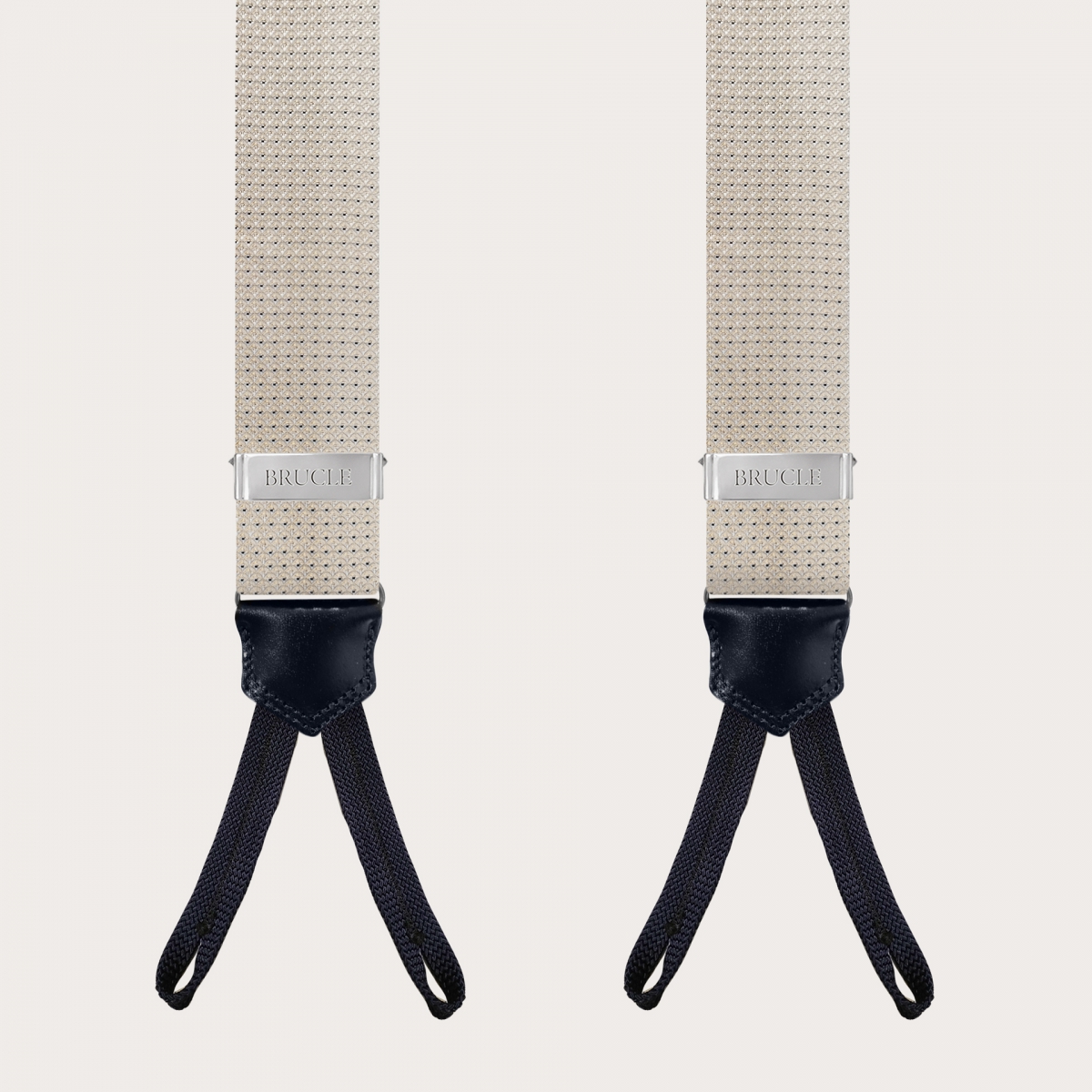 Hosenträger-Konfigurator mit gestreiften Seiden-Trikot-Bändern in