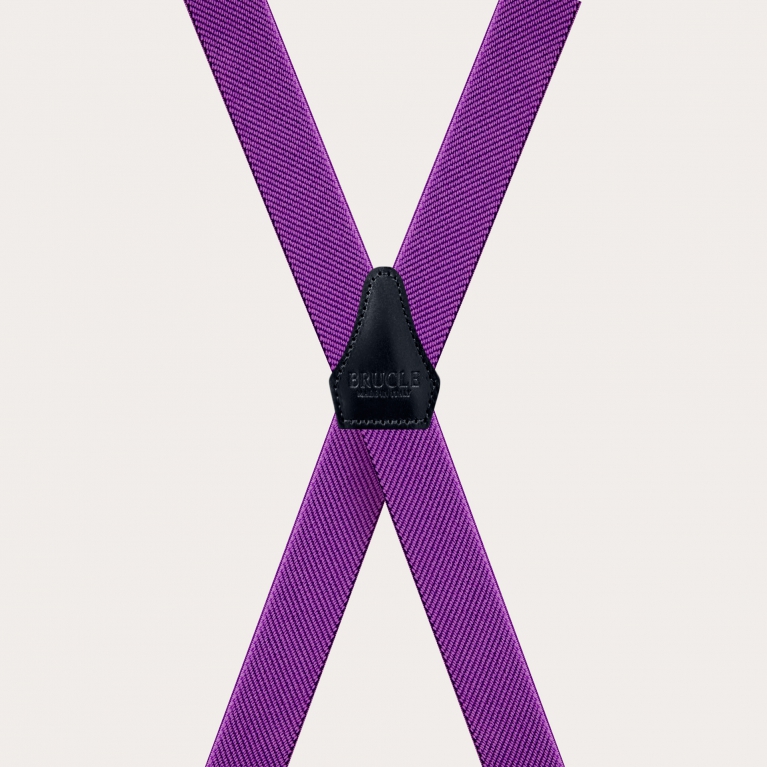 Unisex-Hosenträger für Jungen und Mädchen, flieder