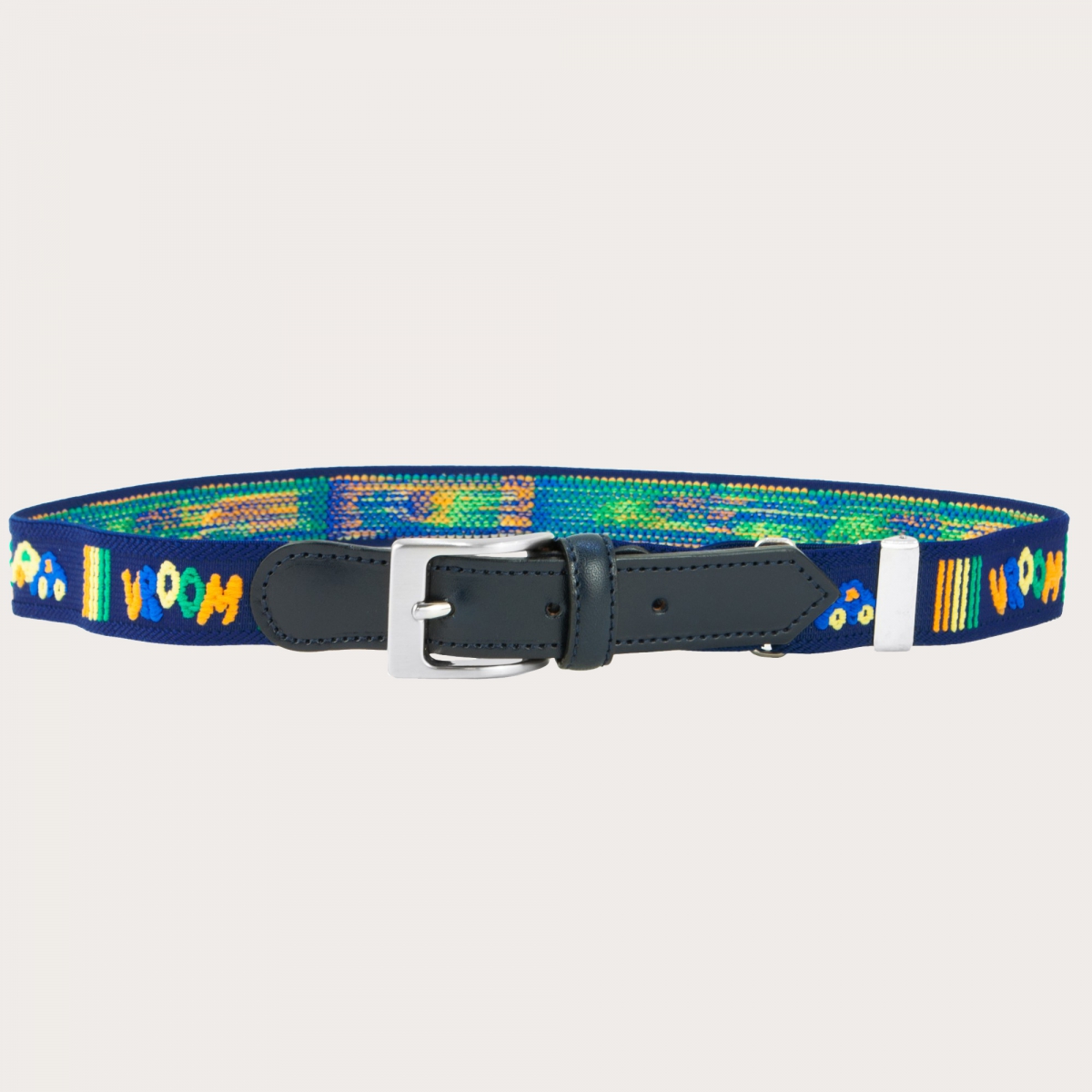 BRUCLE Blue children's belt with toy cars