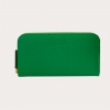 Color: Emerald green saffiano