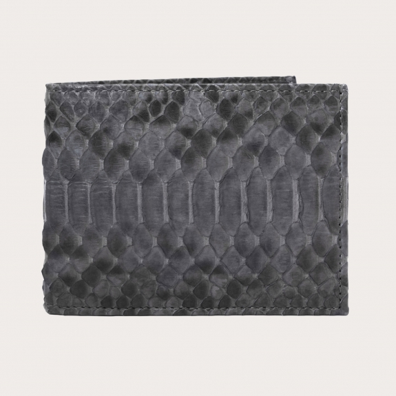 Turquoise Blue Python Leather Wallet for Men, Full Grain Python Leather  Wallet, Bifold Stylish Wallet, Men's Billfold Wallet