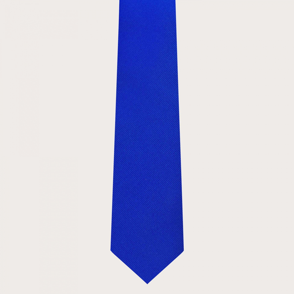BRUCLE Exclusive royal blue silk necktie
