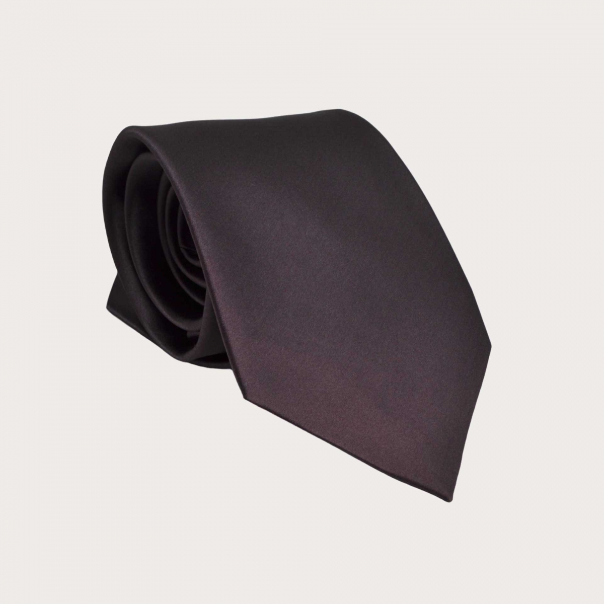 BRUCLE Formelle Krawatte aus Borgogna-Satin