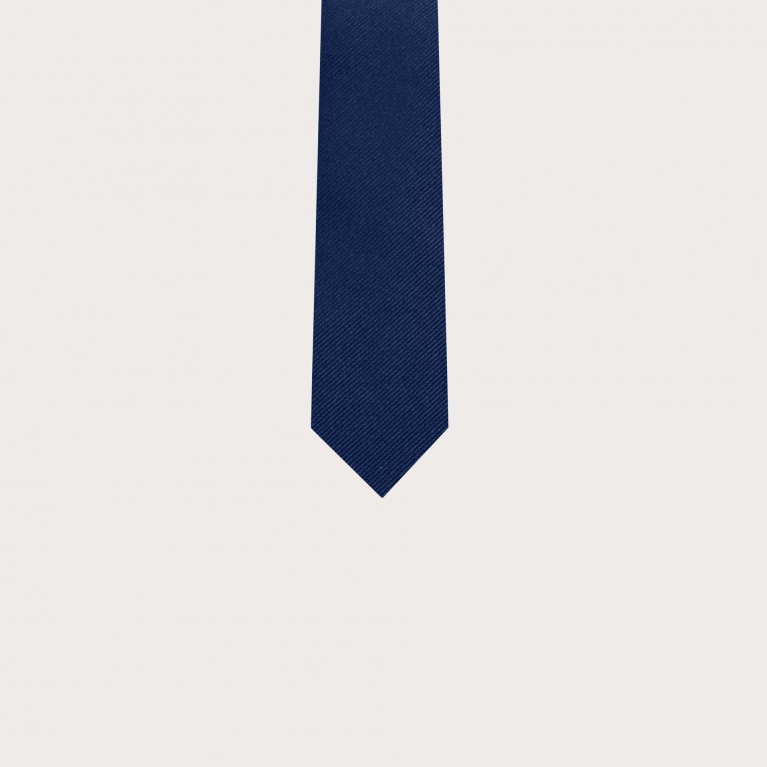 Corbata azul marino para niños