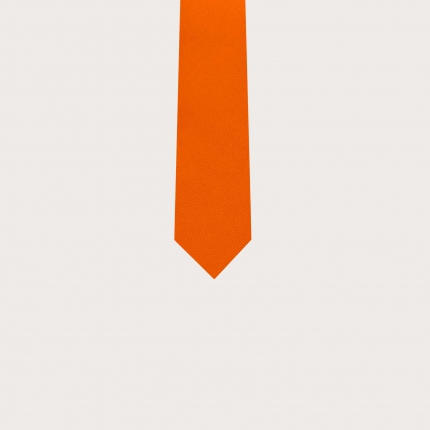 Orange necktie for kids