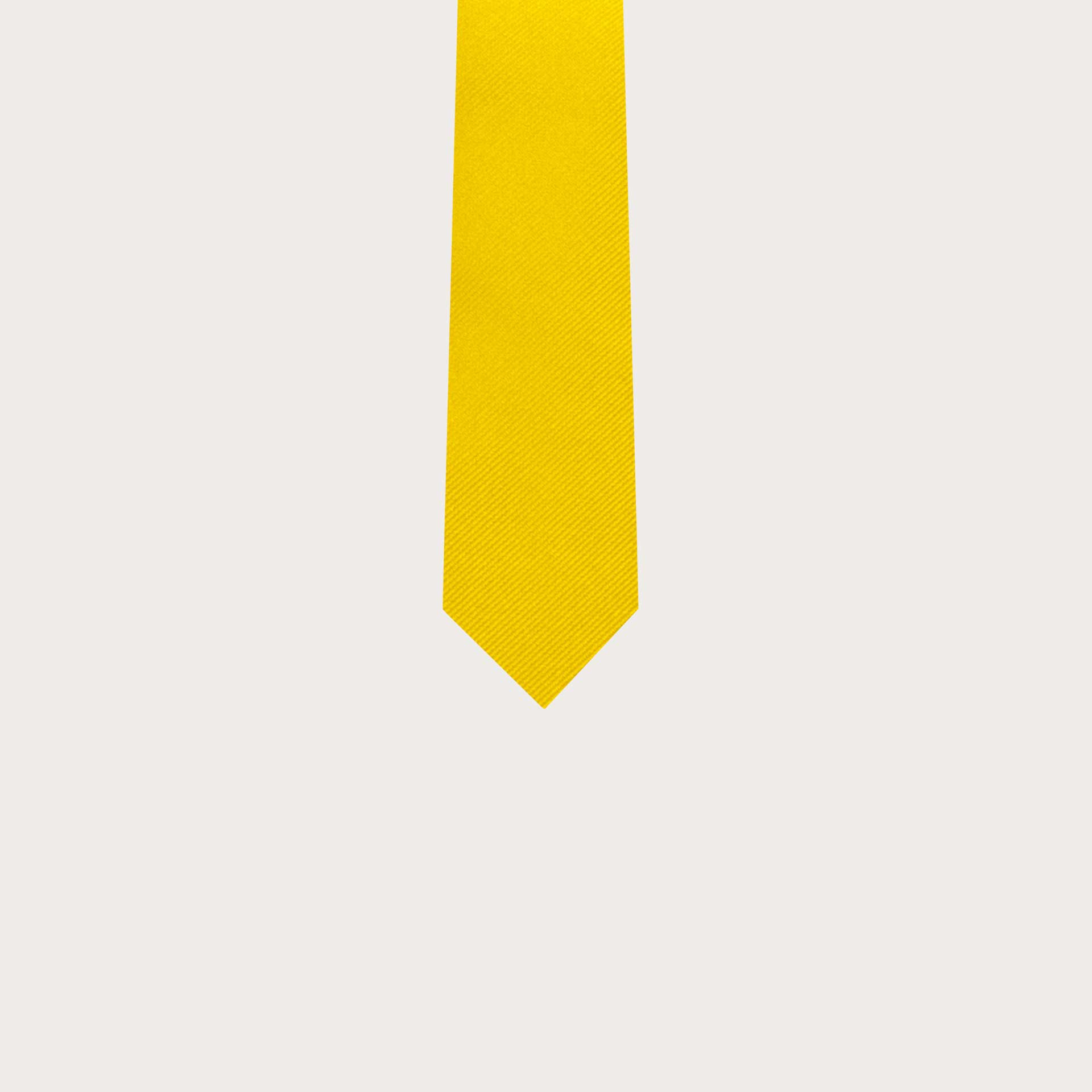 BRUCLE Yellow necktie for kids