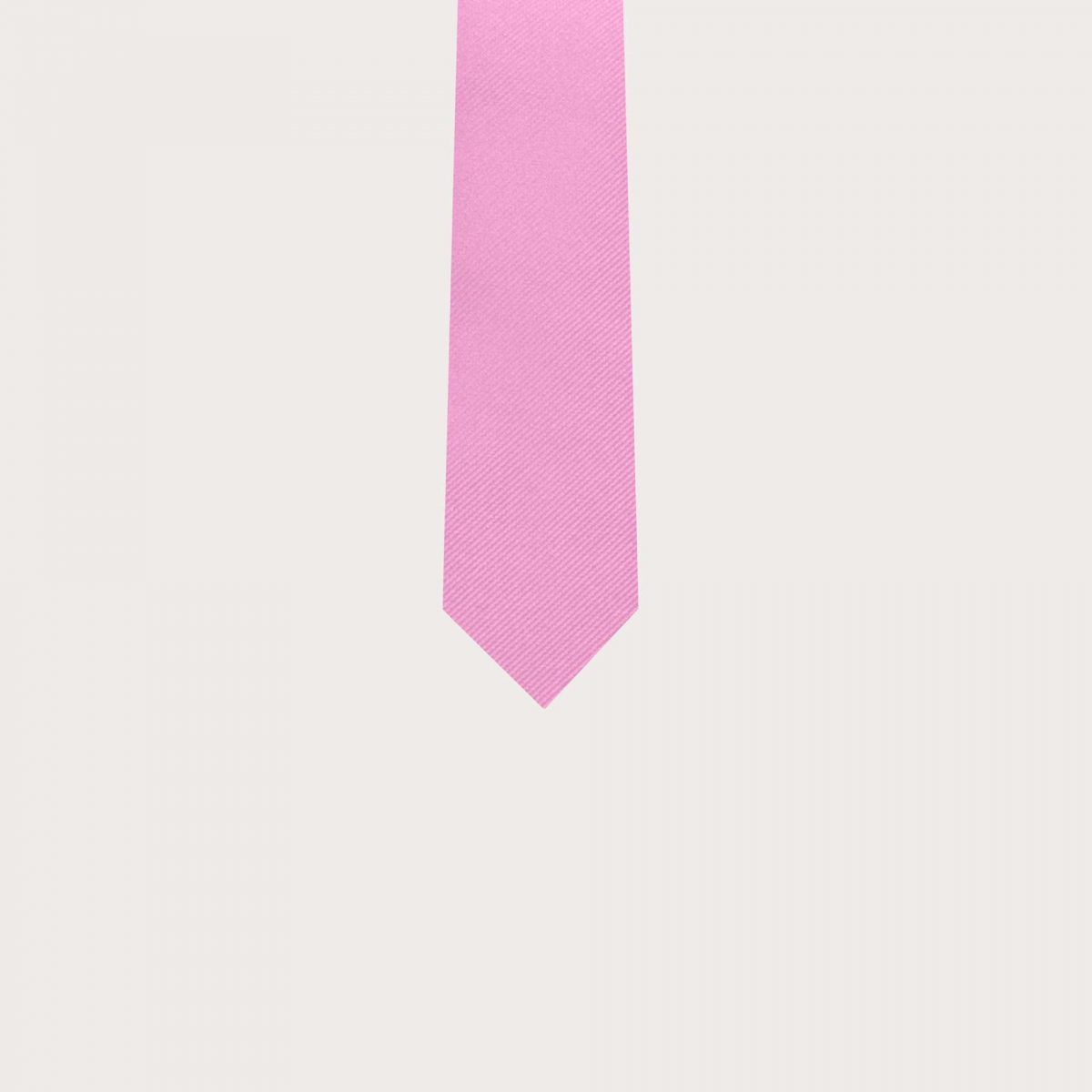 Cravatta rosa in seta per bambino e ragazzo
