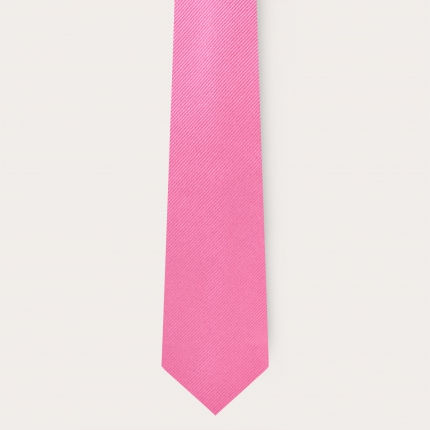 Corbata de seda rosa