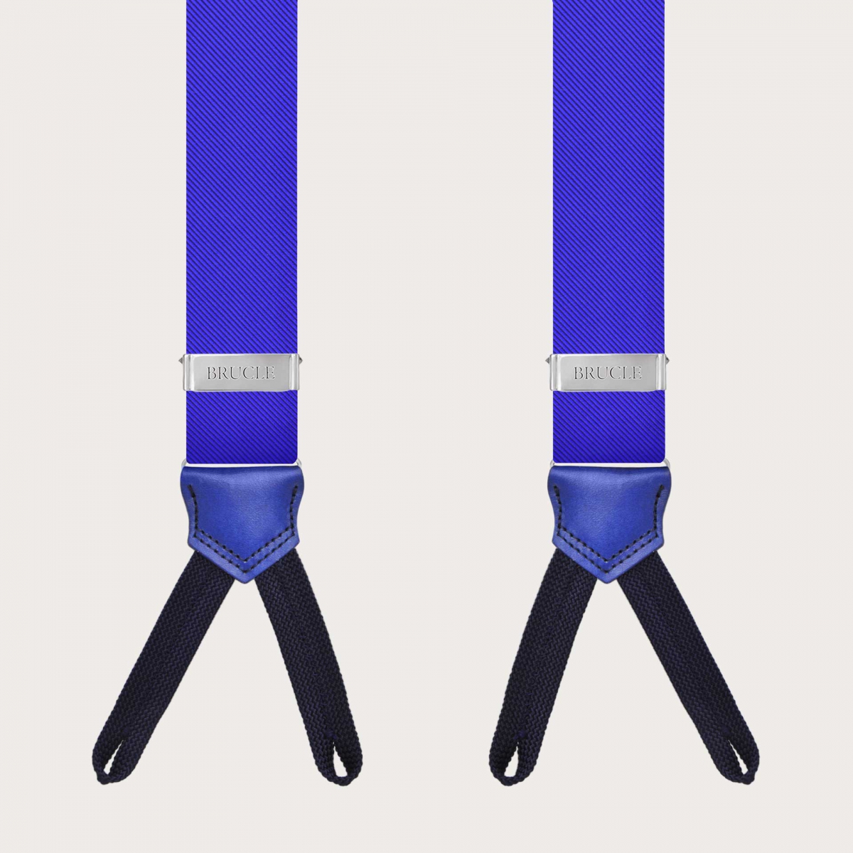 Hosenträger-Konfigurator mit gestreiften Seiden-Trikot-Bändern in