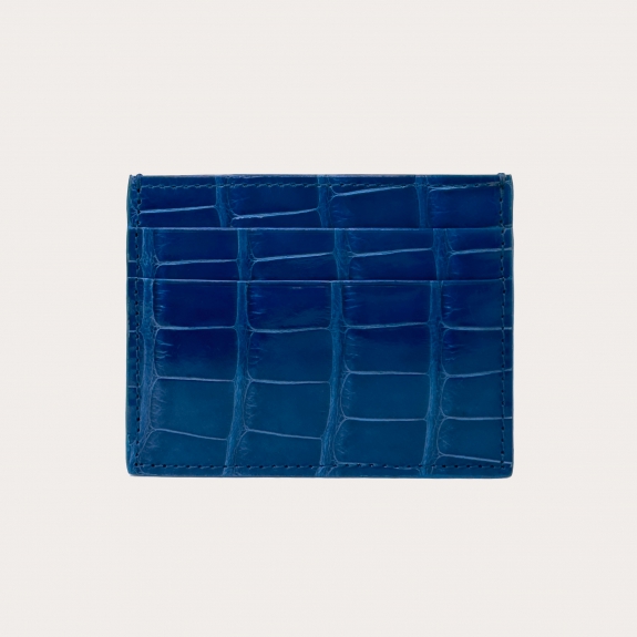 Tarjetero de aligátor azul caribeño