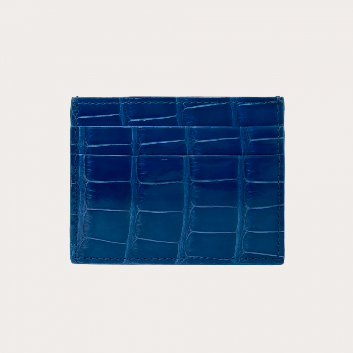 Tarjetero de aligátor azul caribeño