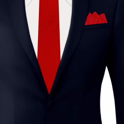 Cromoncent Camicia Uomo Con Cravatta E Fazzoletto Abbinati: Set Elegante A Maniche Lunghe, Antirughe E Traspirante (Taglie S-4XL)
