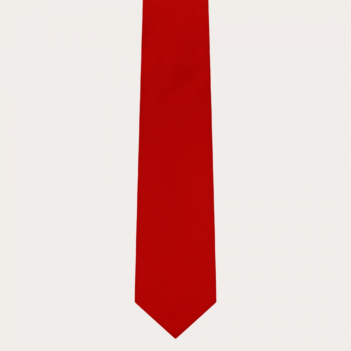 Set de Tirantes y Corbata de Satén de Seda, Rojo