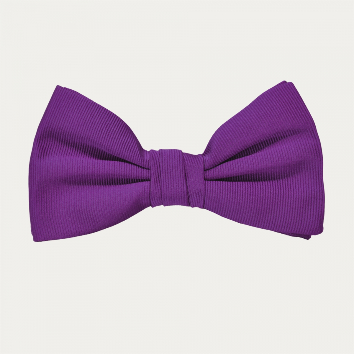 Nœud papillon en soie violette