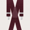 Color: Bordeaux dot