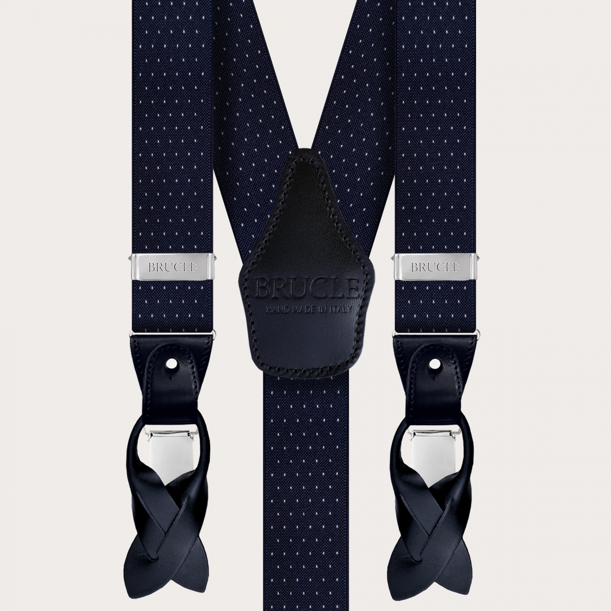 Bretelle extra lunghe a Y puntaspillo blu