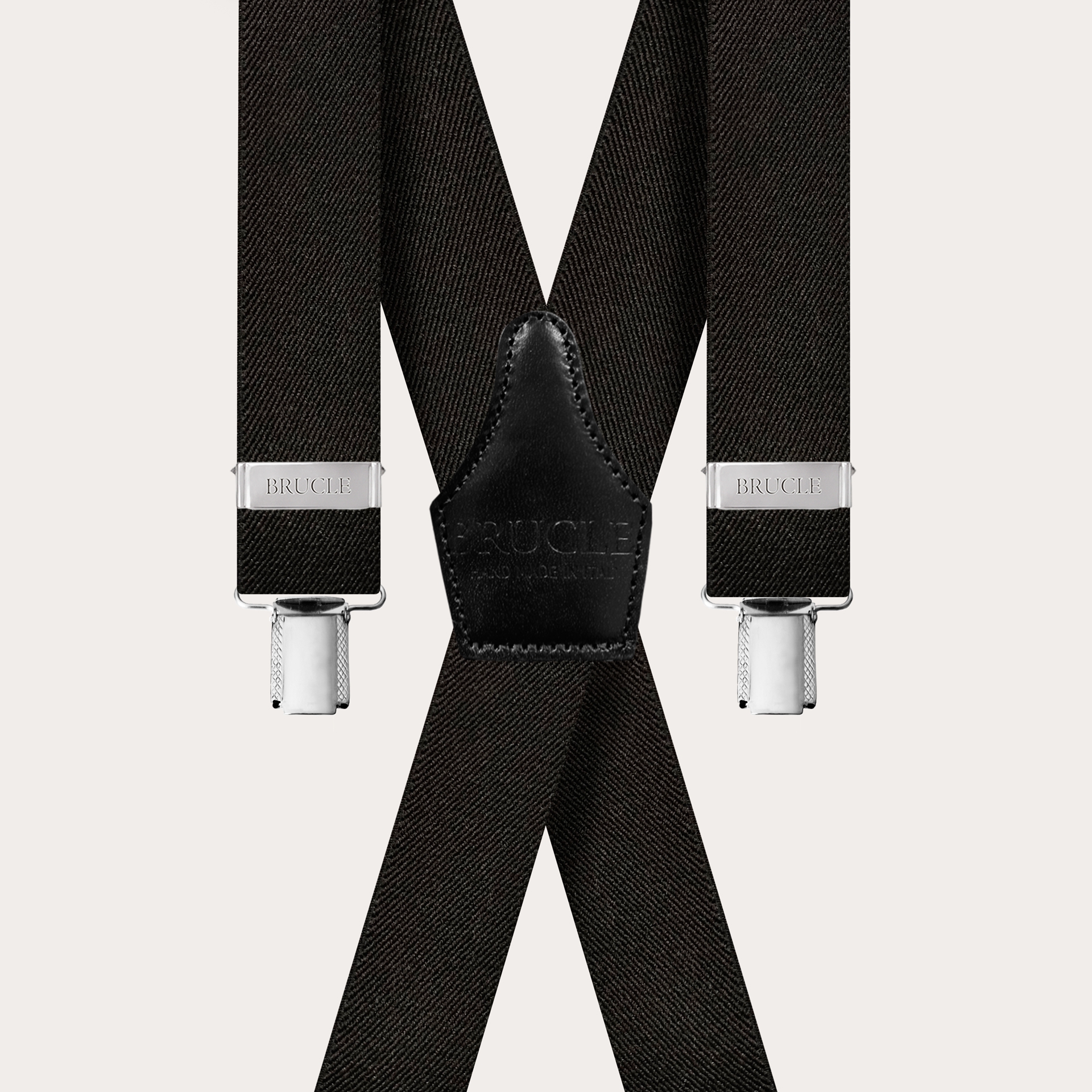 Tirantes negros extralargos en forma de X