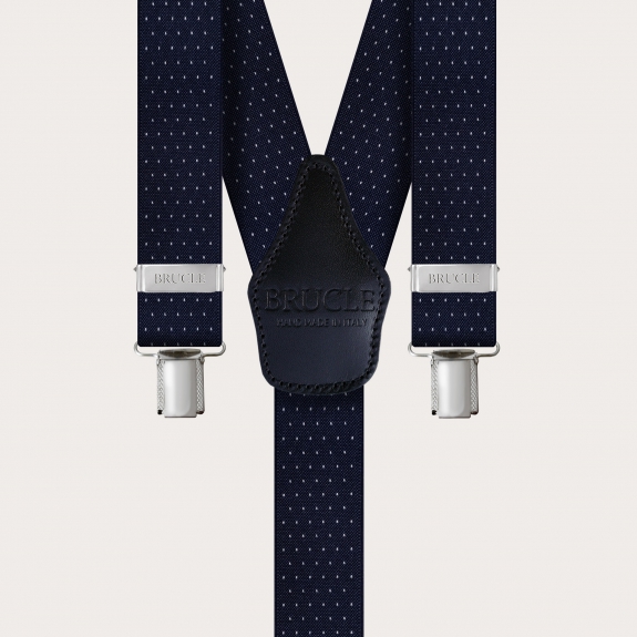 Hosenträger herren damen punkte blau