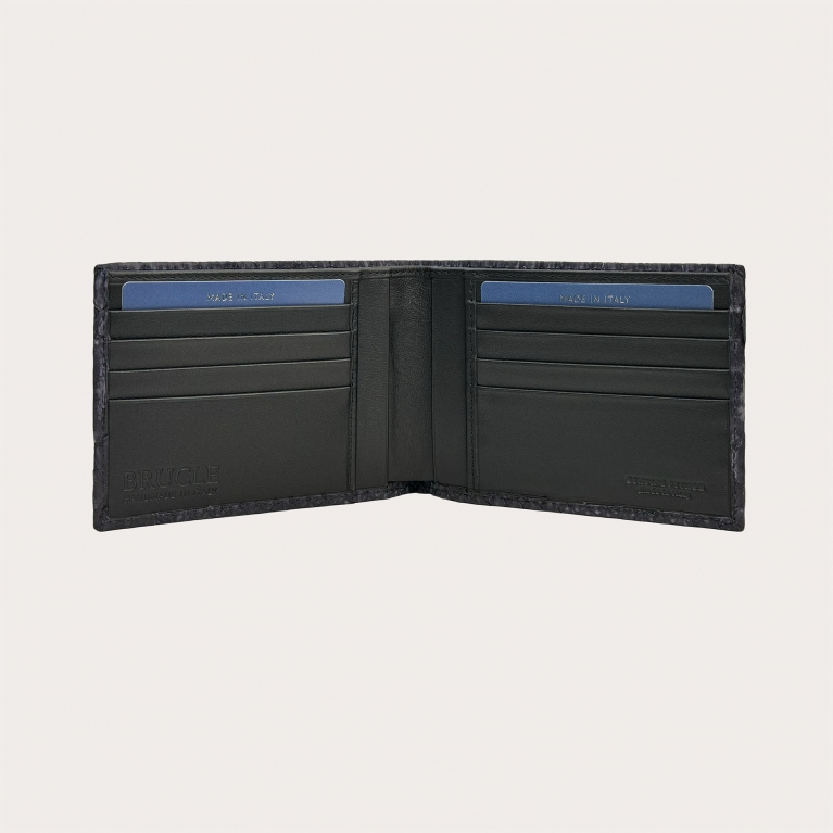 Purple nubuck python wallet