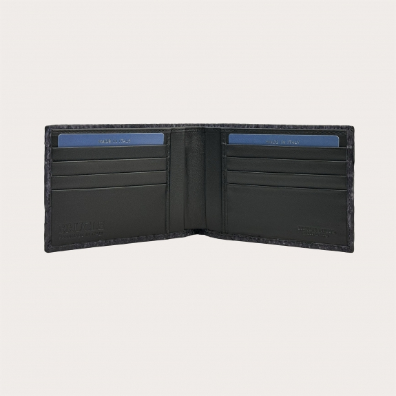 Purple nubuck python wallet