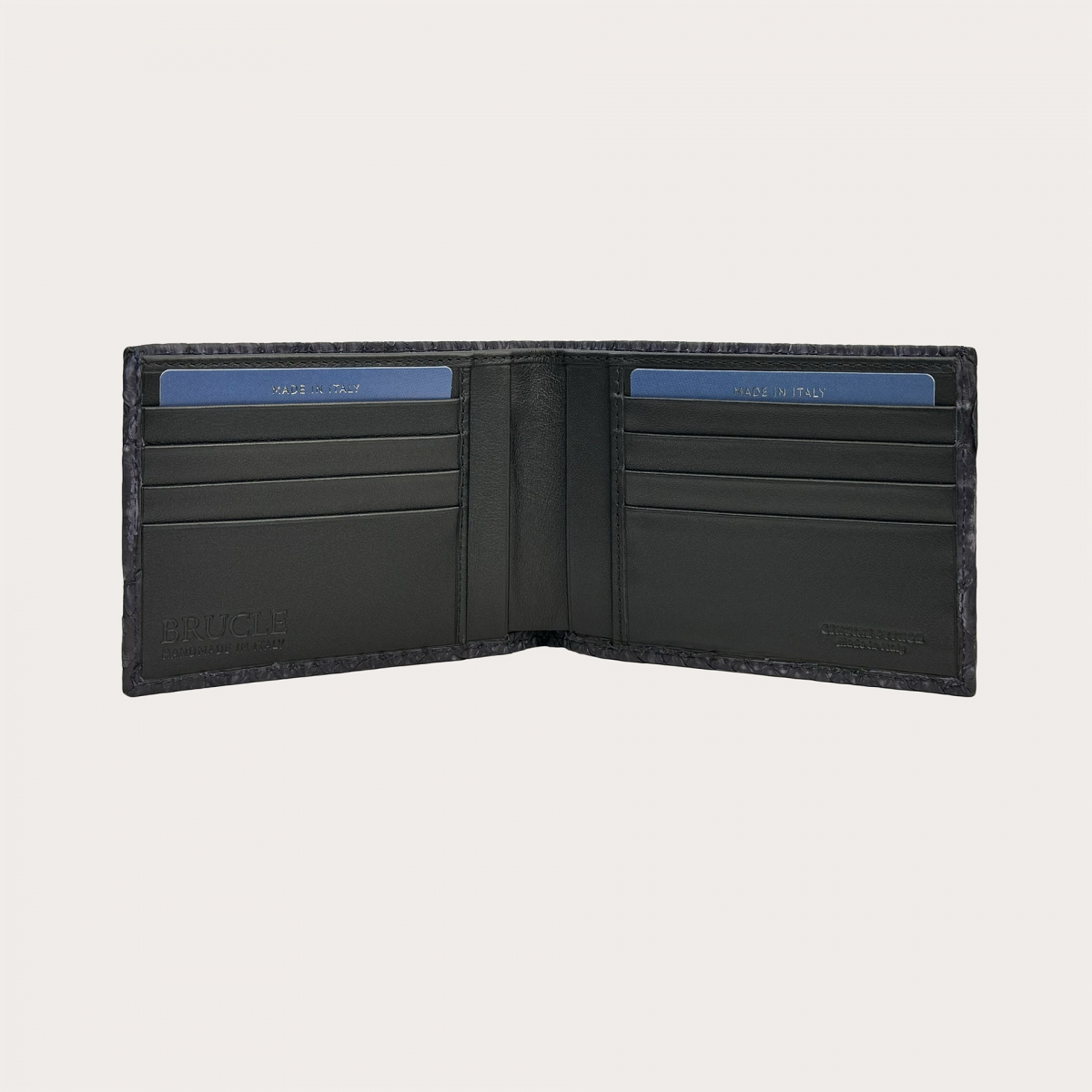 Purple nubuck python wallet