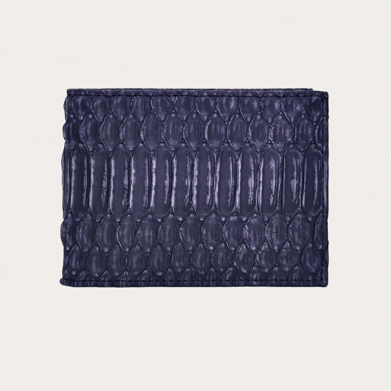 Purple nubuck python wallet