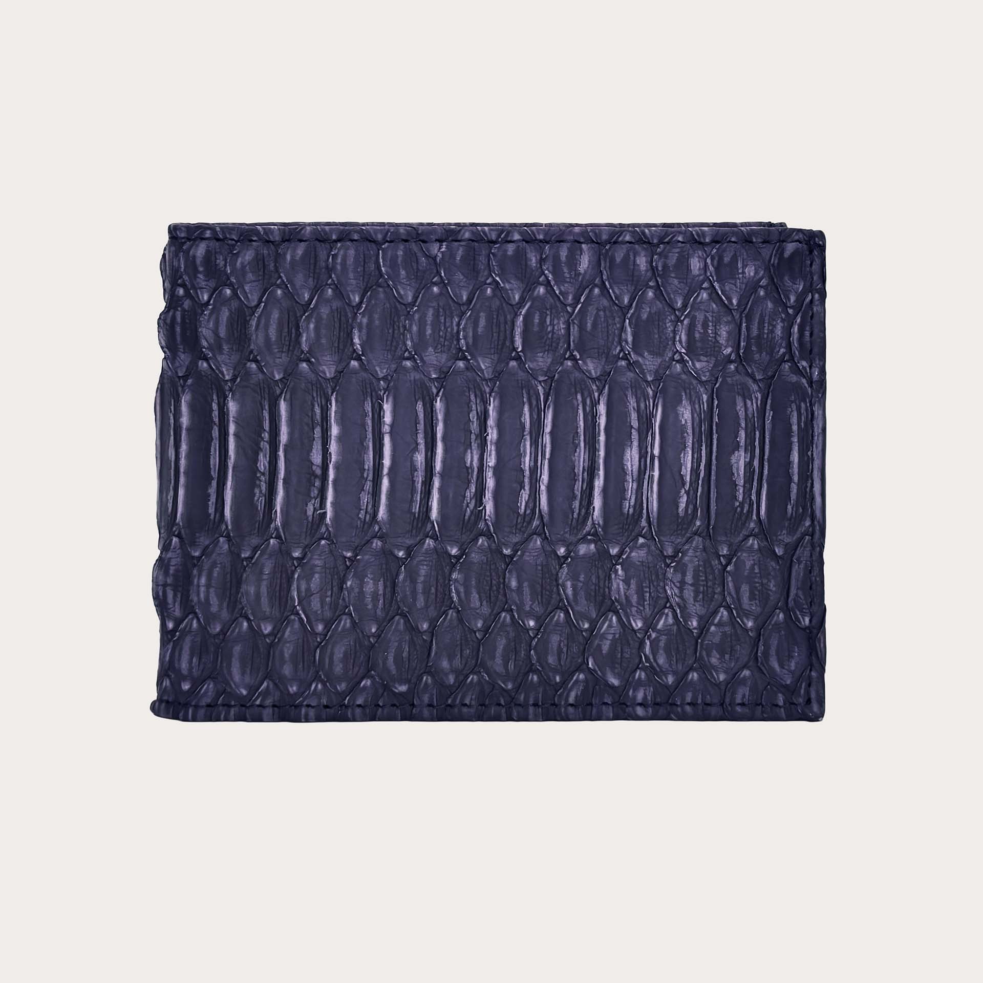 Purple nubuck python wallet