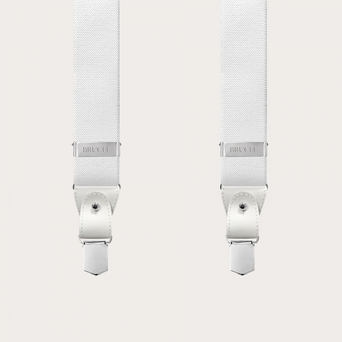 Braces suspenders white