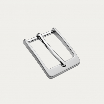 Boucle en laiton satiné sans nickel pour ceintures de 30 mm