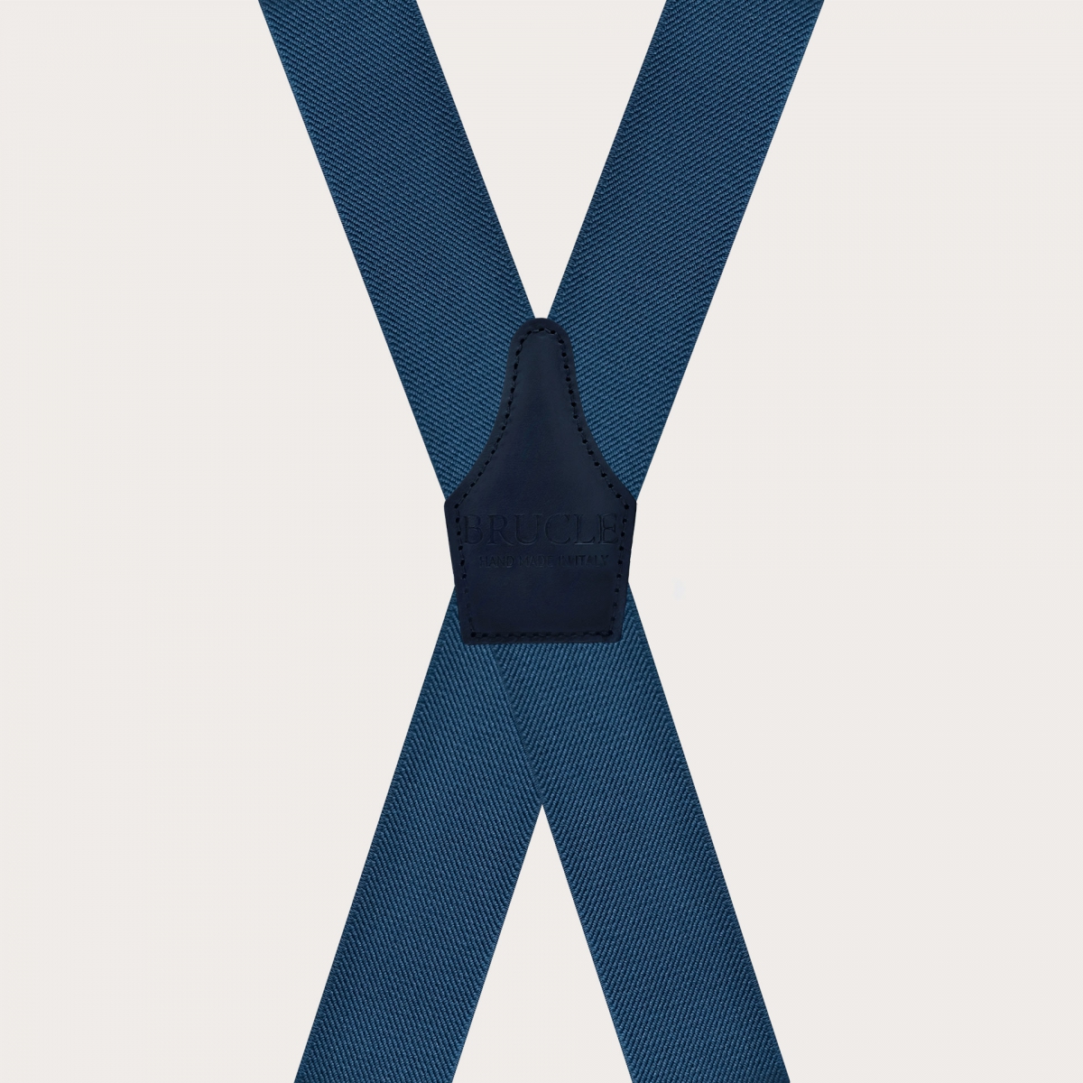 Tirantes azul aviador con 4 clips