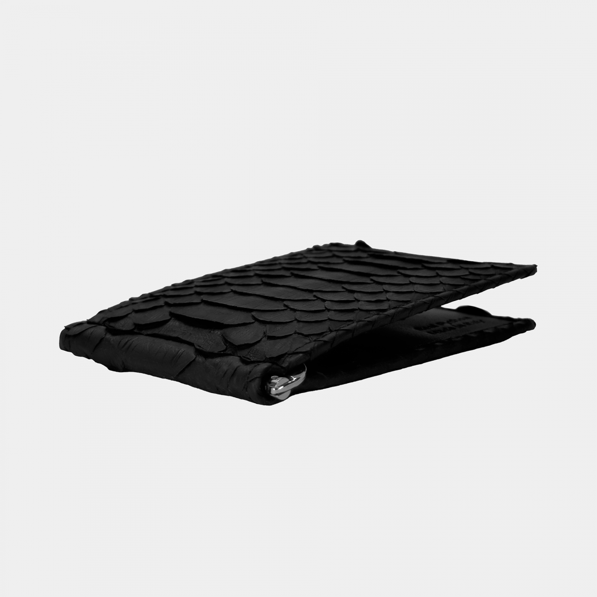 Mini portefeuille noir en python avec pince à billets
