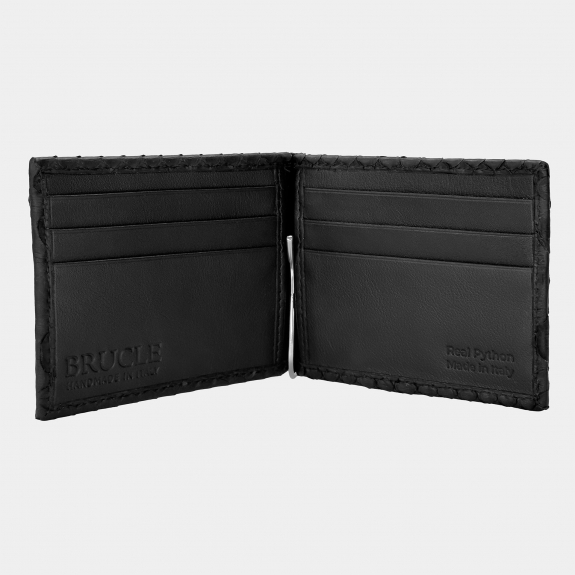 Mini portefeuille noir en python avec pince à billets
