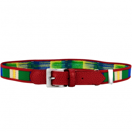 Cintura bambino rossa multicolore