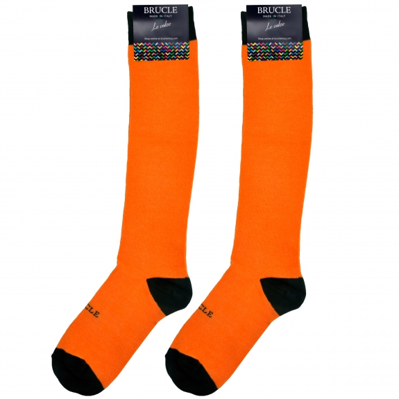 Fluo socks orange