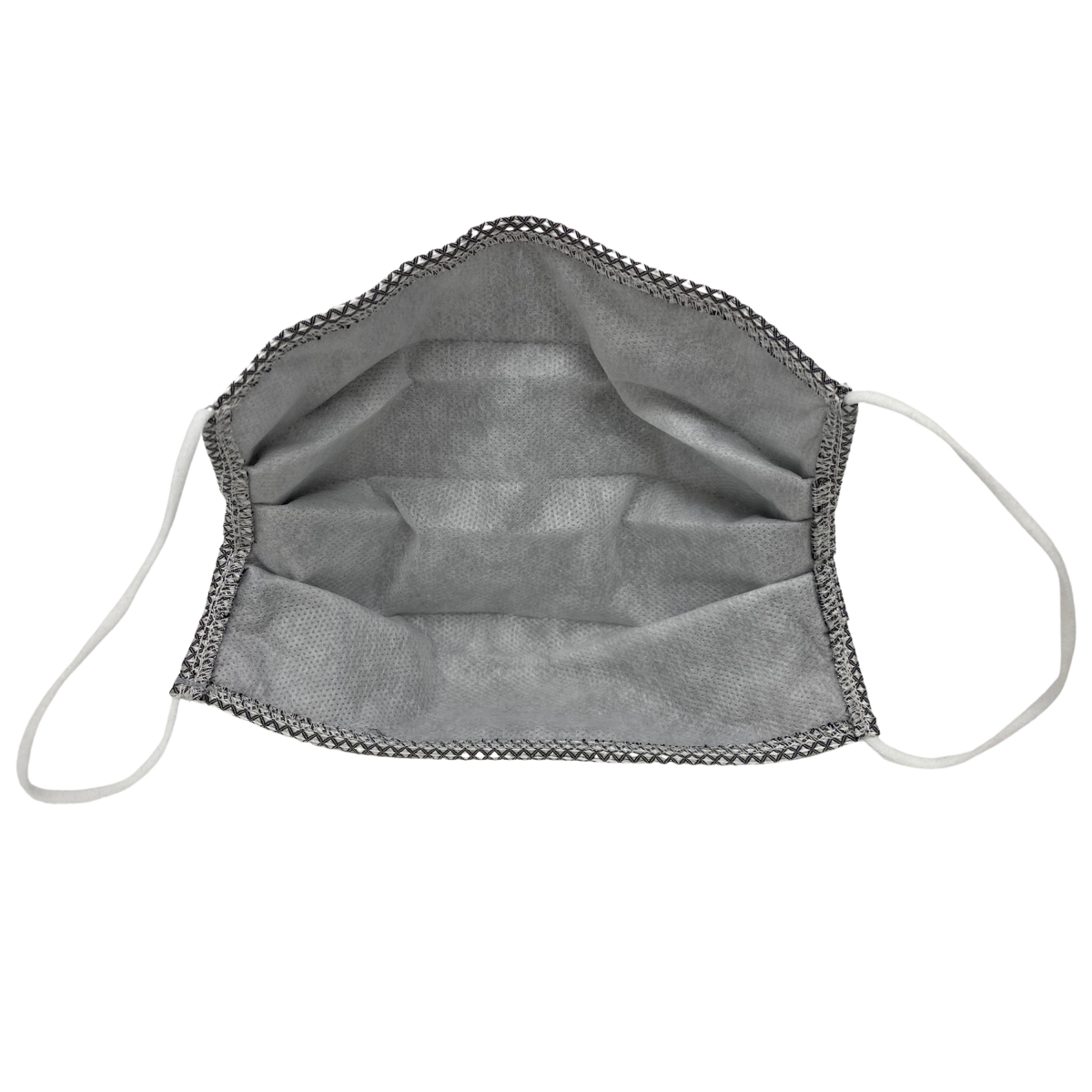 Fashion protective fabric mask, jacquard grey
