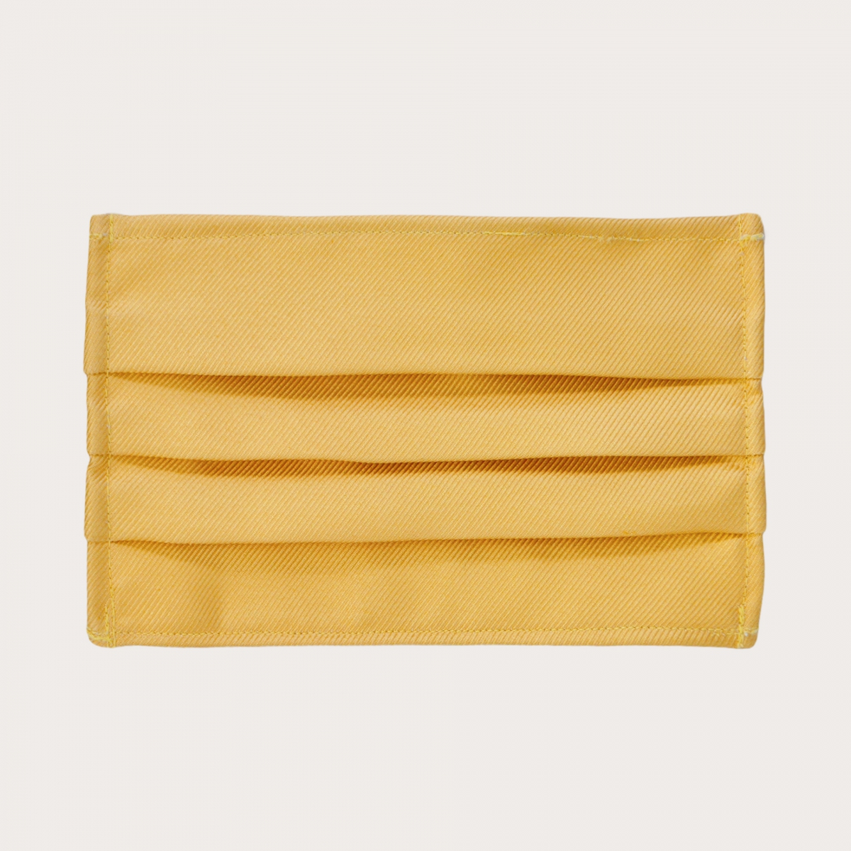 Fashion protective fabric mask, color yellow