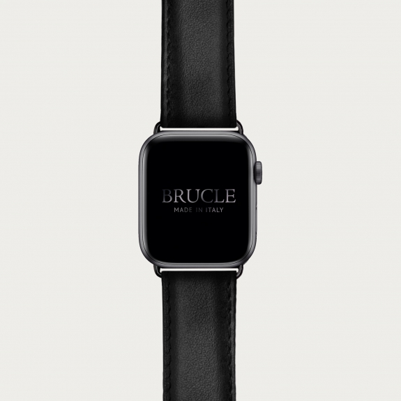 Correa de reloj compatible con Apple Watch / Samsung smartwatch, negro