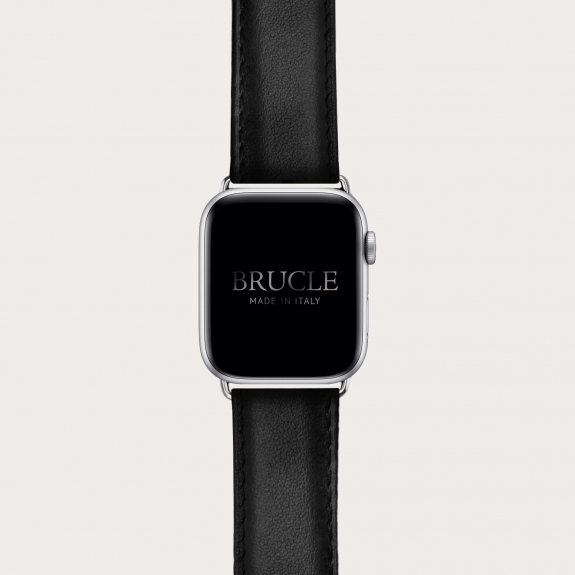 Correa de reloj compatible con Apple Watch / Samsung smartwatch, negro