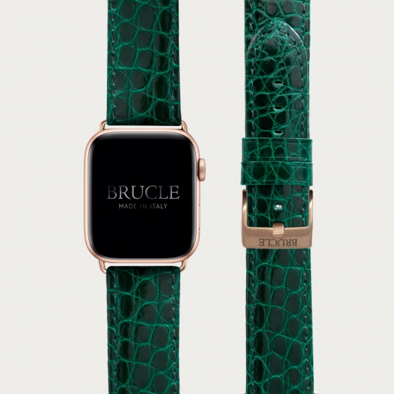 Brucle Armband kompatibel mit Apple Watch / Samsung Smartwatch, Leather Watch band compatible with Apple Watch / Samsung smartwa