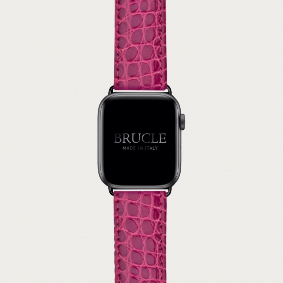 Correa de reloj compatible con Apple Watch / Samsung smartwatch, negro