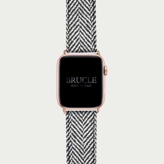 BRUCLE Correa de reloj compatible con Apple Watch / Samsung smartwatch, estampado tartan