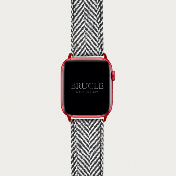 BRUCLE Correa de reloj compatible con Apple Watch / Samsung smartwatch, estampado tartan
