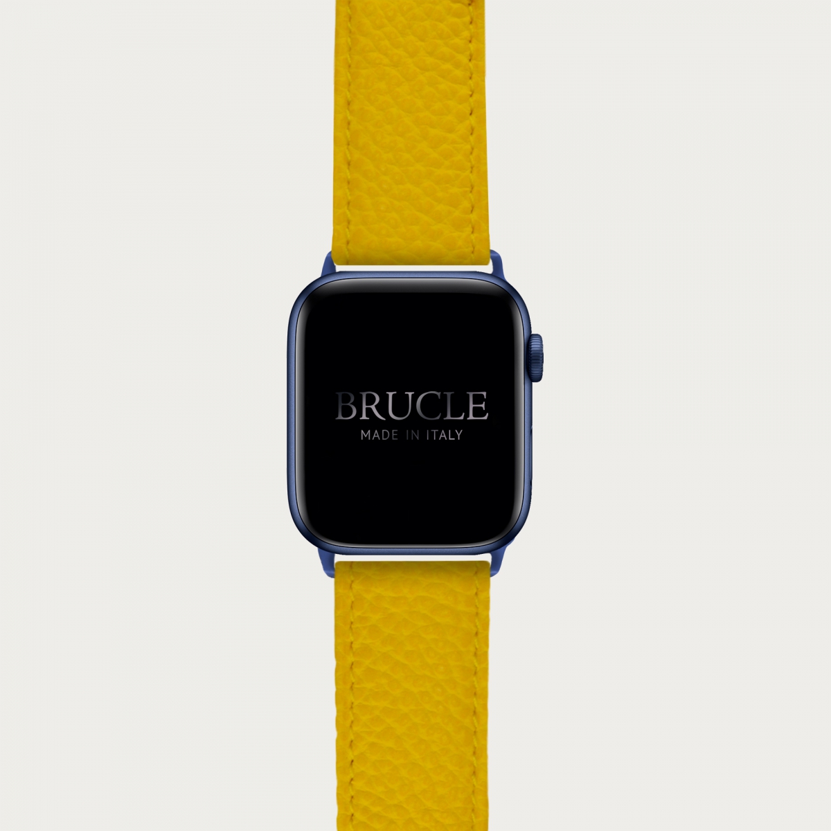 Correa de reloj compatible con Apple Watch / Samsung smartwatch, estampado amarillo