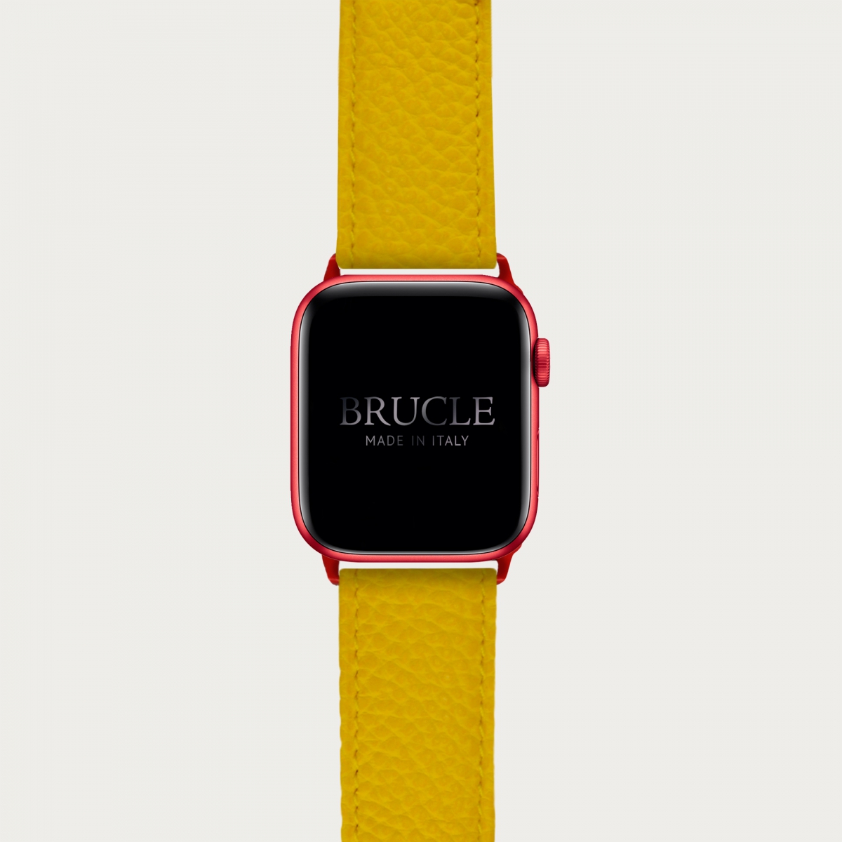 Correa de reloj compatible con Apple Watch / Samsung smartwatch, estampado amarillo