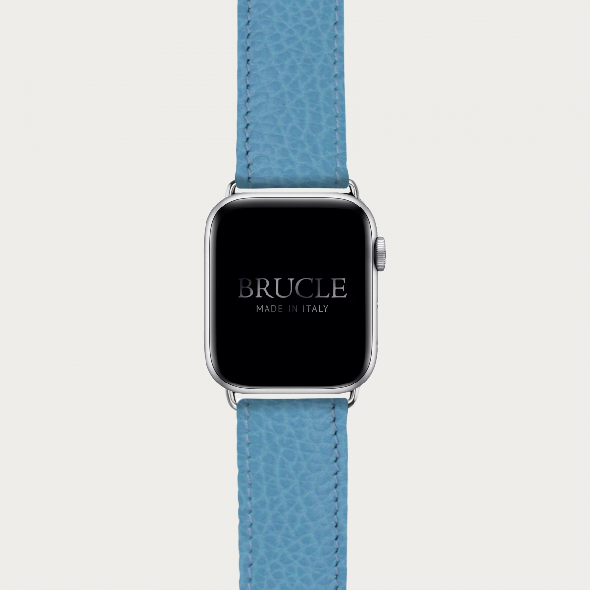 Correa de reloj compatible con Apple Watch / Samsung smartwatch, estampado azul claro